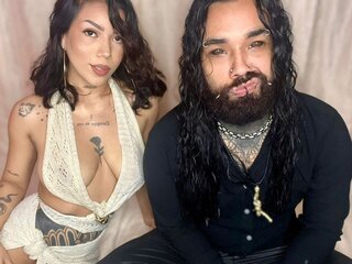 MarlyAndArias shows pussy
